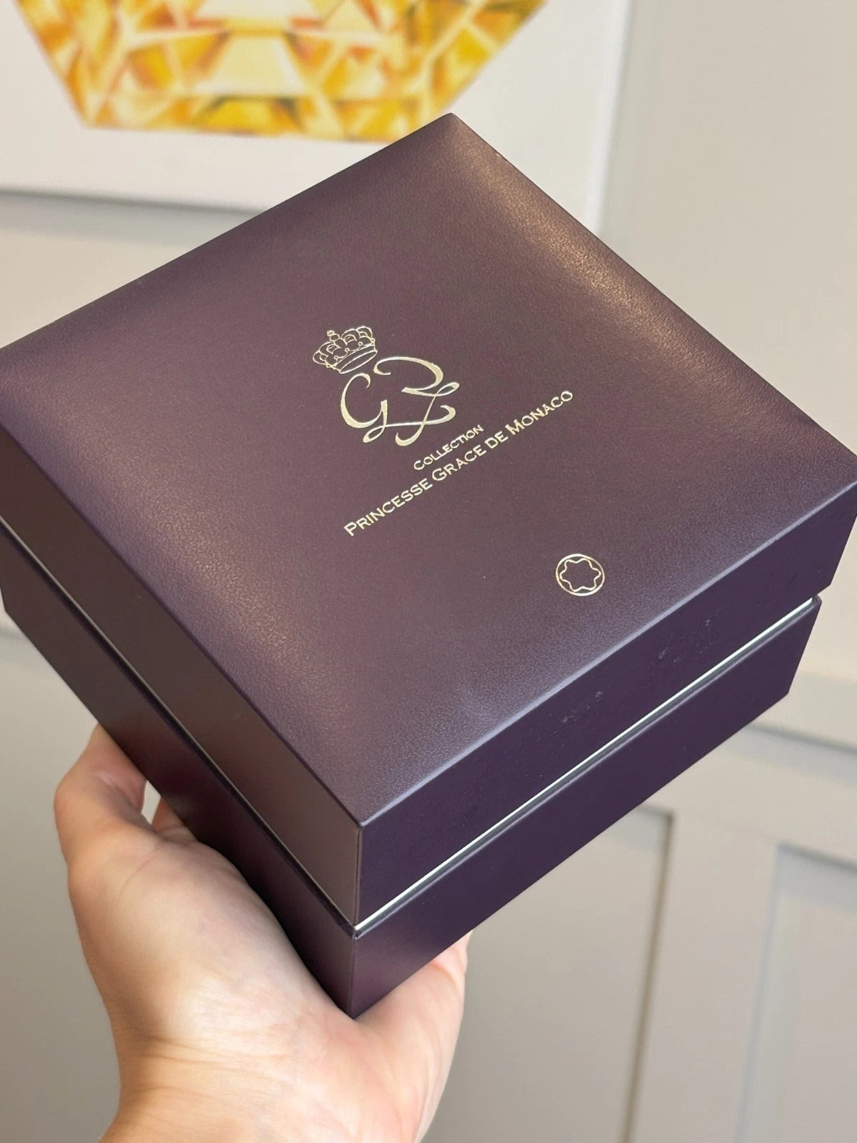 Montblanc Princesse Grace de Monaco 106499 Diamond Dial White Watch New in Box