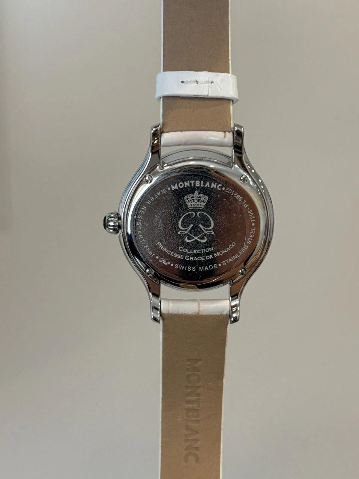 Montblanc Princesse Grace de Monaco 106499 Diamond Dial White Watch New in Box