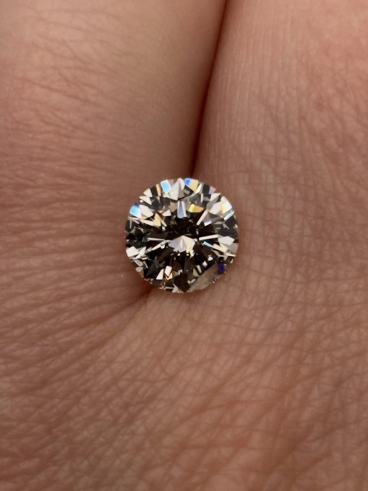 GIA Certified 1.28ct Round Natural Brilliant Cut Loose Diamond - Devine & Co.