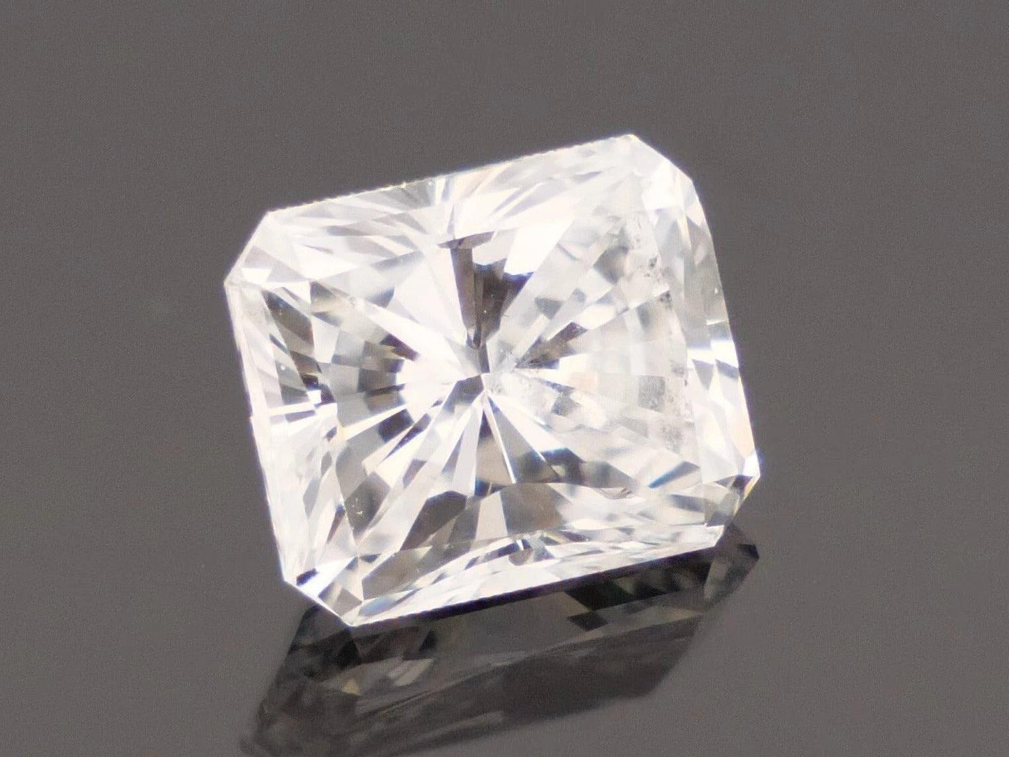 GIA Certified Loose 3.74ct Radiant Cut Natural Diamond E - SI2 - Devine & Co.