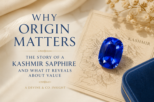 Inside a GIA Origin Report: What It Took to Confirm This Sapphire Was Kashmir