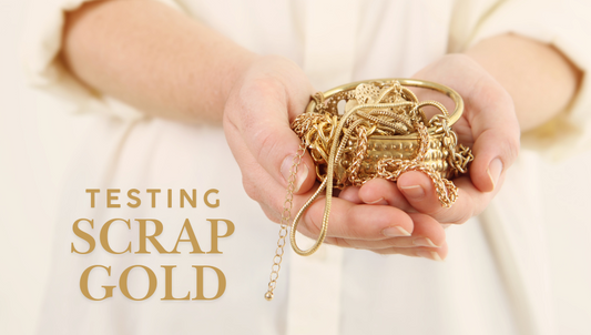 How I Test Scrap Gold in Front of You: Electronic and Acid Testing Explained