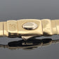 14K Two - Tone Omega Necklace 18 Reversible Italy Pave Diamond Slide 1.55ctw - Devine & Co.
