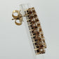 14K Yellow Gold Old European Cut Diamond Drop Earrings 2.00 CTW 5.50g - Devine & Co.