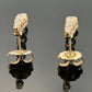 14K Yellow Gold Old European Cut Diamond Drop Earrings 2.00 CTW 5.50g - Devine & Co.