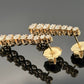 14K Yellow Gold Old European Cut Diamond Drop Earrings 2.00 CTW 5.50g - Devine & Co.