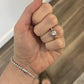 18K/14K White Gold 0.45CT Vintage Transitional Round Diamond Engagement Ring - Devine & Co.