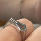 18K White Gold Aquamarine & Diamond Ring 1.20ct Pear Aquamarine 0.09ctw Size 6.5 - Devine & Co.