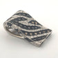 18K White Gold Zebra Stripe Black Chocolate White Diamond Slide 1.00CTW Pendant - Devine & Co.