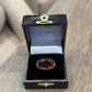 18K Yellow Gold 9.60 CT 10 Grams Madeira Citrine East-West Bezel Set Ring - Devine & Co.