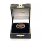18K Yellow Gold 9.60 CT 10 Grams Madeira Citrine East-West Bezel Set Ring - Devine & Co.
