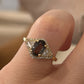 18K Yellow Gold Alexandrite & Diamond Ring 1.53ct Oval FGL Certified 0.59ctw - Devine & Co.