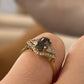 18K Yellow Gold Alexandrite & Diamond Ring 1.53ct Oval FGL Certified 0.59ctw - Devine & Co.