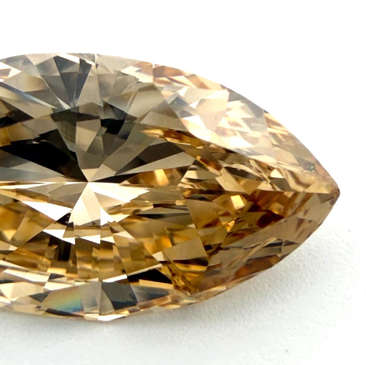 2.66ct Marquise Fancy Yellow - Brown Diamond GIA Natural Diamond Loose Stone - Devine & Co.