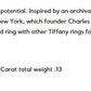 Consignment - Tiffany & Co. 18K Rose Gold 0.13 CTW T Diamond Wire Ring Size 7 - 18k gold, rose gold, diamond, ring - (imag...