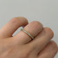 Consignment - Simon G 18K Yellow Gold Eternity .89CTW Round Natural Diamonds Band Ring Sz 7.25 - 18k gold, yellow gold, di...