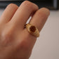 Devine & Co. - Men’s Custom 14K Yellow Gold 10MM Natural Citrine 10.72 Grams Ring Size 13.5 - 14k gold, yellow gold, ring...