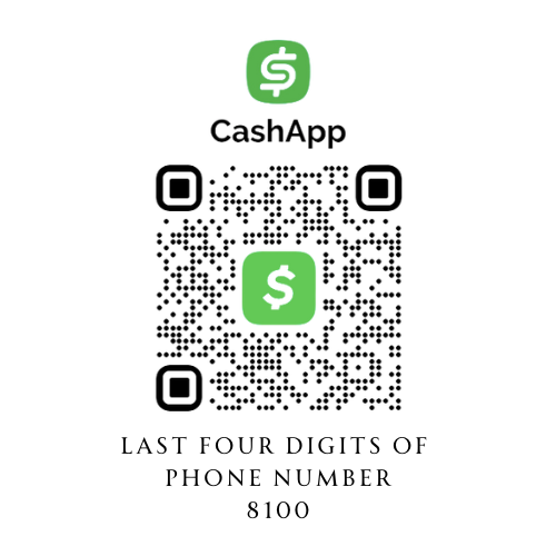 Cash App payment QR code