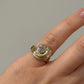 Vintage 14K Yellow Gold Old  1.00ct VS H-European Cut Diamond Ring Size 5