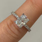 Consignment - Platinum Solitaire Diamond Natural Radiant 2.50ct F/VS2 GIA Engagement Ring Size 7 - platinum, diamond, ring...