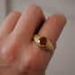 Devine & Co. - Men’s Custom 14K Yellow Gold 10MM Natural Citrine 10.72 Grams Ring Size 13.5 - 14k gold, yellow gold, ring...