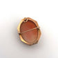 Vintage Shell Cameo 10K Gold Frame 5.08g Brooch Pendant 3cm x 2.5cm
