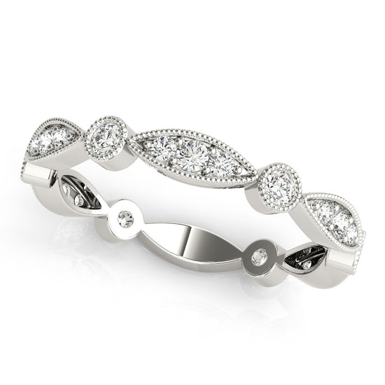 Shelly Devine Design Gallery Devine & Co. Monterey Marquise Diamond Band