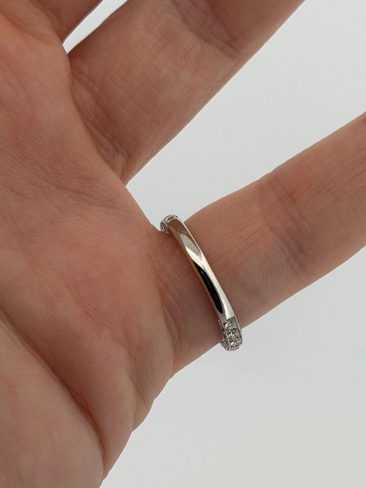 Consignment - Natural GIA Certified 1.21ct F VS1 14K Gold Cushion Diamond Engagement Ring Size 6 - 14k gold, diamond, ring...