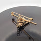Antique Victorian Bee Brooch 14K Gold & Silver Diamond Emerald Cats Eye Quartz - Devine & Co.
