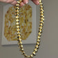 Chimento 18K Yellow Gold Italy Designer Estate 58.16 Grams Oval Dome Necklace - Devine & Co.