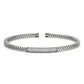 14K Italian Made Pave Diamond Bangle 0.50CTW - Devine & Co.