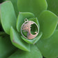 Lone Cypress Pebble Beach Wave Charm Pendant 14K & Diamonds - Devine & Co.