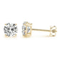 Round Brilliant Cut Lab Grown Diamond Studs 4CTW 14K - Devine & Co.