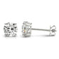 Round Brilliant Cut Lab Grown Diamond Studs 4CTW 14K - Devine & Co.