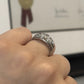 1920s Art Deco Old European Cuts Handmade Filigree 2.00CTW Platinum Diamond Ring