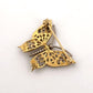 Estate 18K & 14K Yellow Gold Natural 20CTW Diamond Handmade Butterfly Brooch - Devine & Co.