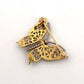 Estate 18K & 14K Yellow Gold Natural 20CTW Diamond Handmade Butterfly Brooch - Devine & Co.