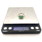 High Quality Natural Green-Blue Tourmaline & Diamond Platinum Ring 3ctw Sz 7.50 - Devine & Co.