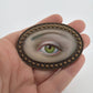 Mark Ryden Lovers Eye Brooch MR 2015 Limited Edition Dome Crystal Pin - Devine & Co.