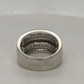 Natural Diamond 14K White Gold 1.80CTW Wide Channel Set Band Ring Size 8 - Devine & Co.