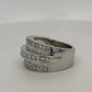 Natural Diamond 14K White Gold 1.80CTW Wide Channel Set Band Ring Size 8 - Devine & Co.