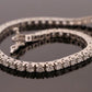 Natural Diamond 14K White Gold 4.00ctw SI2 G-H 7in 11.74g Tennis Bracelet - Devine & Co.