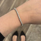 Natural Diamond 14K White Gold 4.00ctw SI2 G-H 7in 11.74g Tennis Bracelet - Devine & Co.