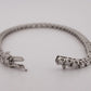 Natural Diamond 14K White Gold 4.00ctw SI2 G-H 7in 11.74g Tennis Bracelet - Devine & Co.