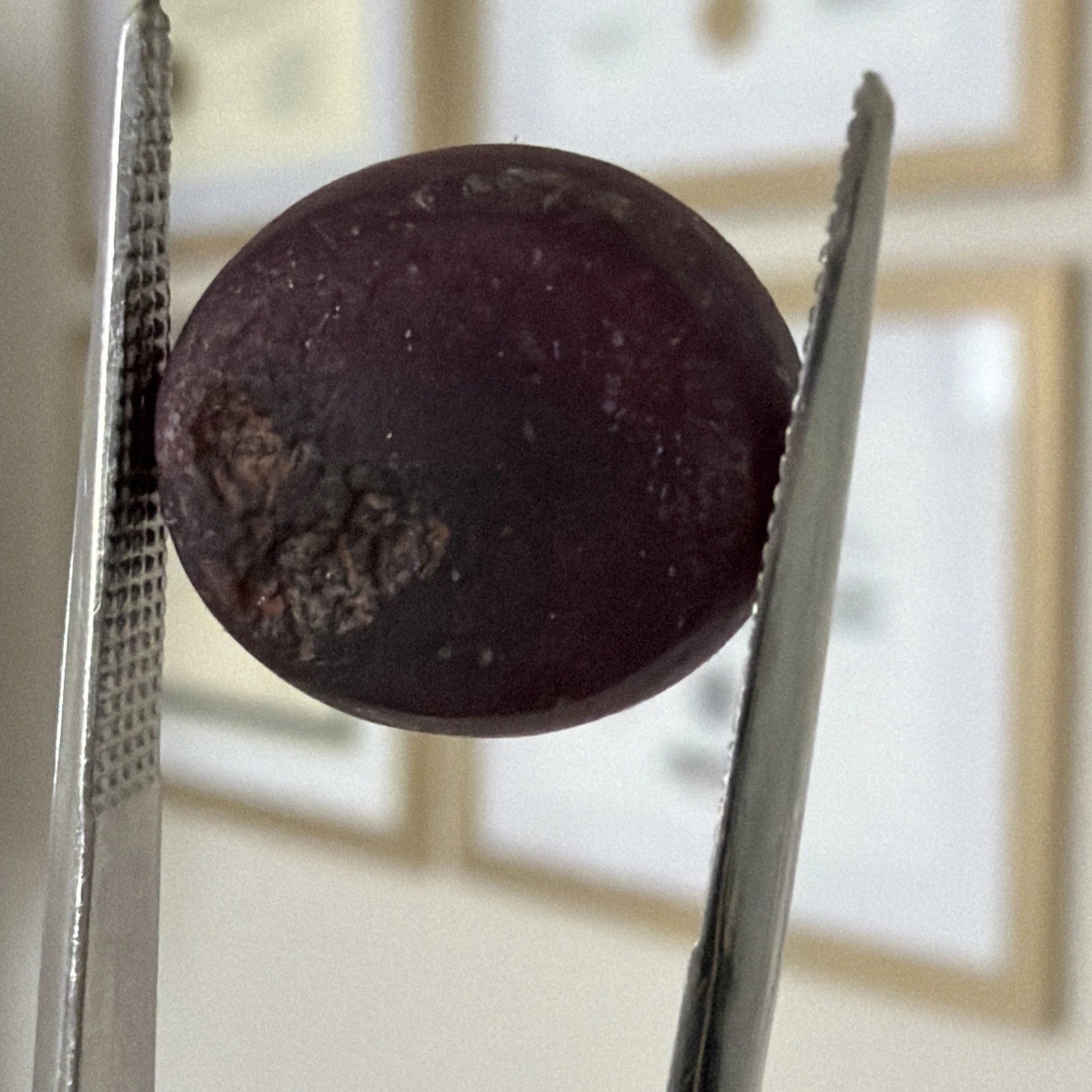 Natural Star Ruby 13.61 Carats Oval Cabochon 6 Ray Star Loose Gemstone - Devine & Co.