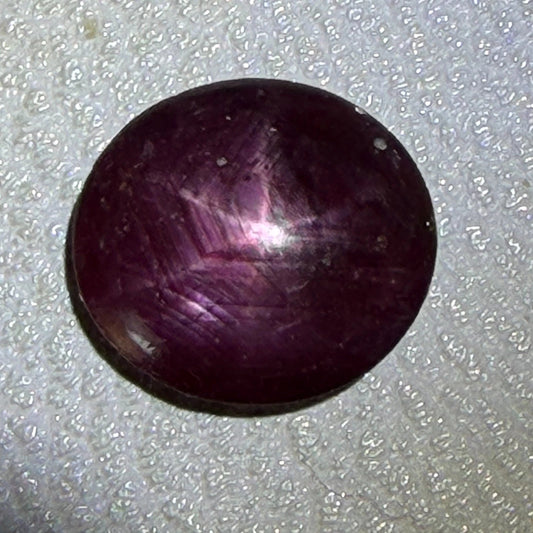 Natural Star Ruby 13.61 Carats Oval Cabochon 6 Ray Star Loose Gemstone - Devine & Co.