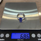 Oval Natural 2.79CT 18K/14K White Gold Tanzanite & Baguette Diamond Ring Size 7 - Devine & Co.