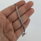 Platinum Diamond & Sapphire Bar Bracelet 1.40CTW Natural Diamonds 7 Inch Toggle - Devine & Co.