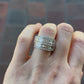Natural Diamond 14K White Gold 1.80CTW Wide Channel Set Band Ring Size 8