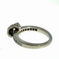 Authentic Tiffany & Co. Platinum Diamond Ribbon Ring 0.41ct F VS1 Size 3.5